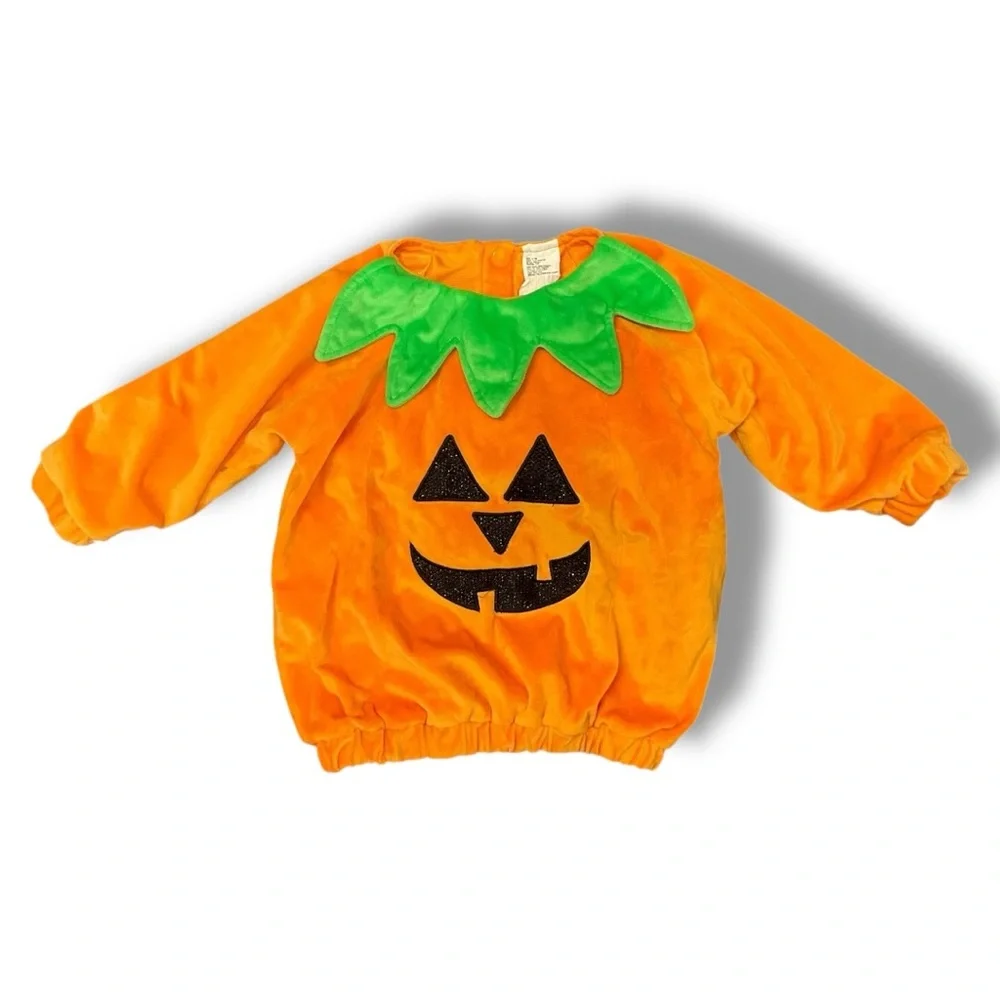 🧡 Baby Pumpkin Halloween Costume | Target | Size 12–18M | Plush Jack-O’-Lantern - Picture 1 of 3